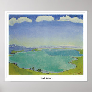 Póster de arte de Ferdinand Hodler Zedign #83