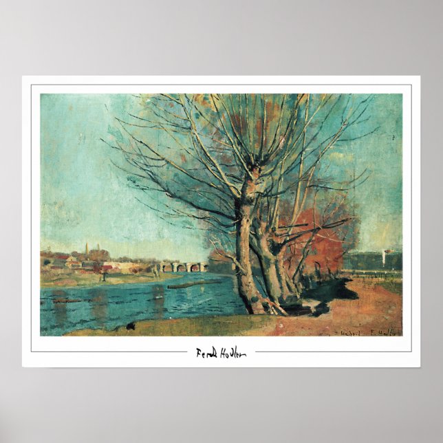 Póster de arte de Ferdinand Hodler Zedign #94 (Frente)
