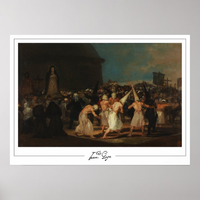 Póster de arte de Francisco Goya Zedign #107 (Frente)