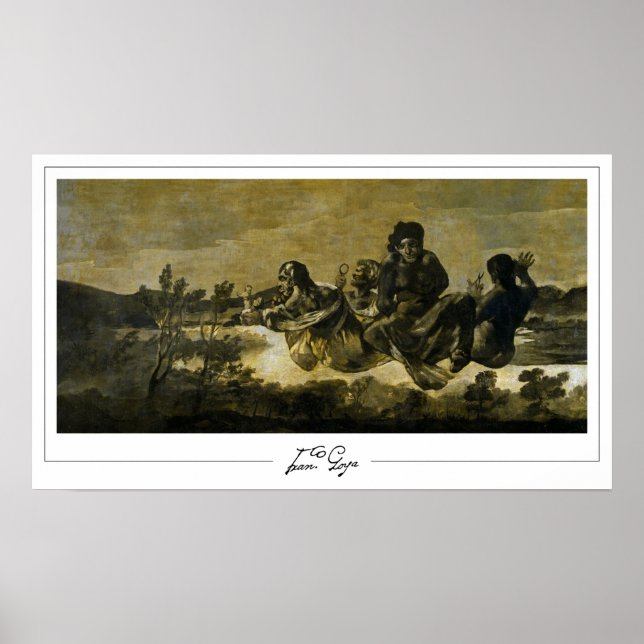 Póster de arte de Francisco Goya Zedign #22 (Frente)