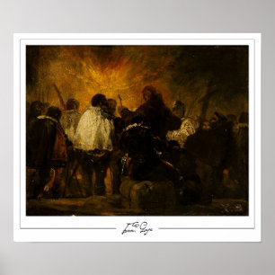 Póster de arte de Francisco Goya Zedign #506