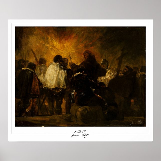 Póster de arte de Francisco Goya Zedign #506 (Frente)