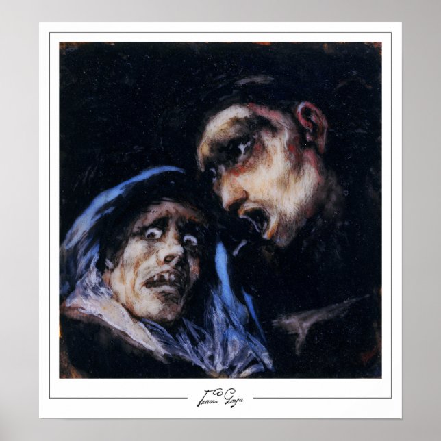 Póster de arte de Francisco Goya Zedign #514 (Frente)