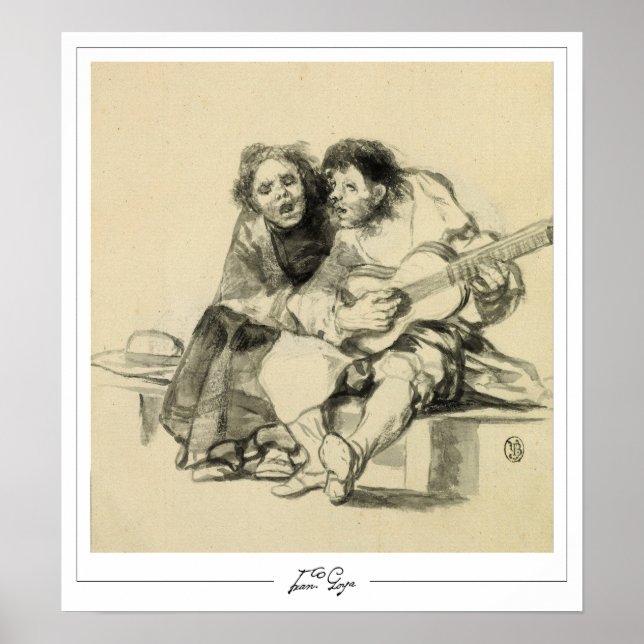 Póster de arte de Francisco Goya Zedign #516 (Frente)