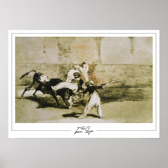 Póster de arte de Francisco Goya Zedign #521 (Frente)