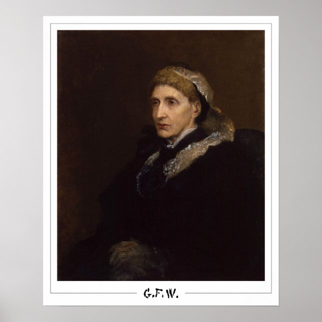 Póster de arte de George Frederic Watts Zedign #11 (Frente)