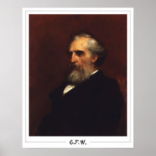 Póster de arte de George Frederic Watts Zedign #16
