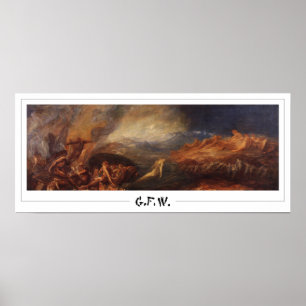 Póster de arte de George Frederic Watts Zedign #18