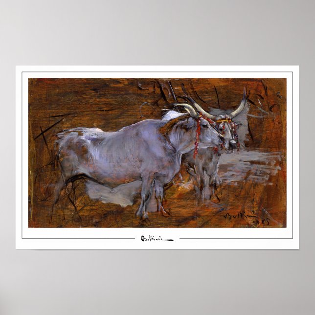Póster de arte de Giovanni Boldini Zedign #613 (Frente)