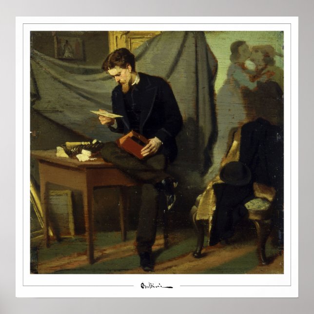 Póster de arte de Giovanni Boldini Zedign #619 (Frente)