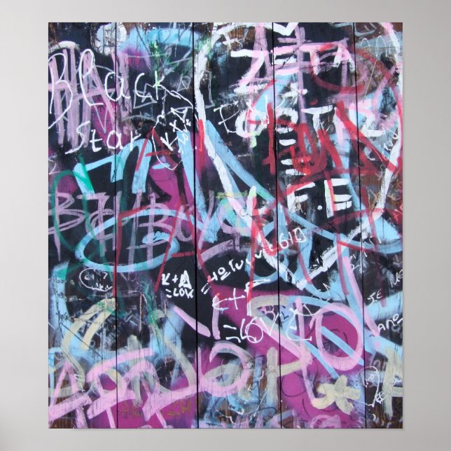 Poster de arte de graffiti (Frente)