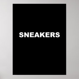 Poster de arte de Guay Sneaker Wall