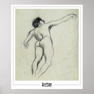 Póster de arte de Gustav Klimt Zedign #153