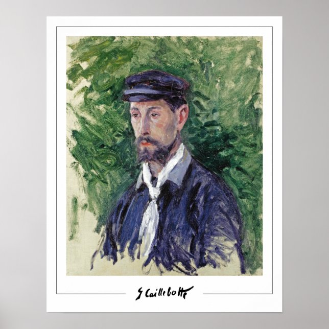 Póster de arte de Gustave Caillebotte Zedign #82 (Frente)