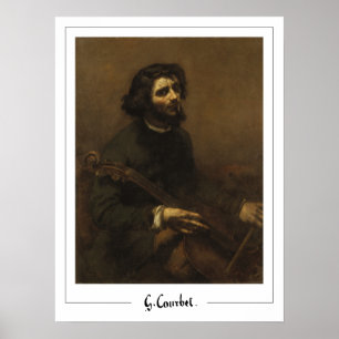 Póster de arte de Gustave Courbet Zedign #245