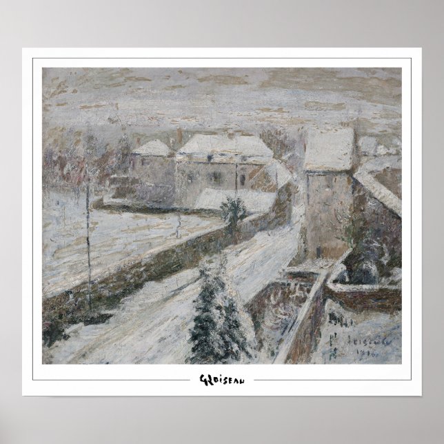 Póster de arte de Gustave Loiseau Zedign #145 (Frente)