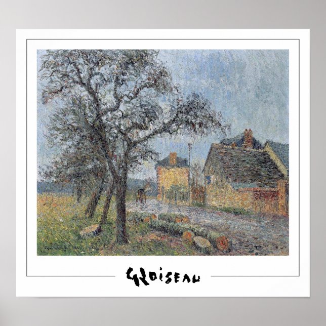 Póster de arte de Gustave Loiseau Zedign #150 (Frente)