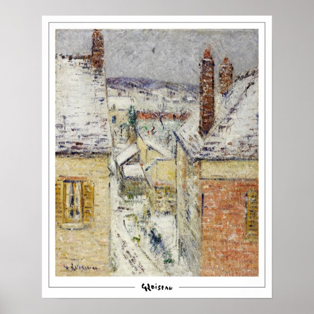 Póster de arte de Gustave Loiseau Zedign #268 (Frente)