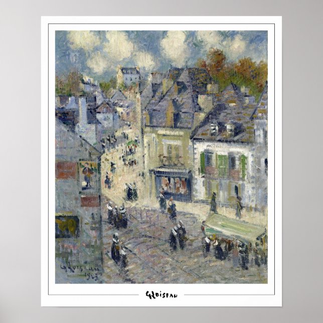 Póster de arte de Gustave Loiseau Zedign #32 (Frente)