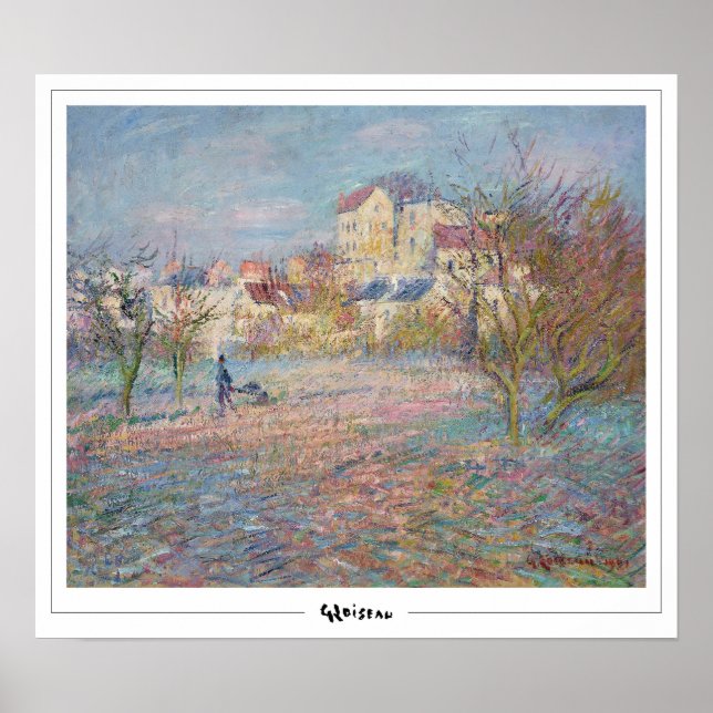 Póster de arte de Gustave Loiseau Zedign #321 (Frente)