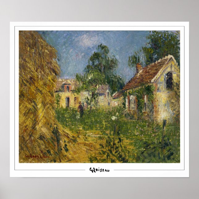 Póster de arte de Gustave Loiseau Zedign #386 (Frente)