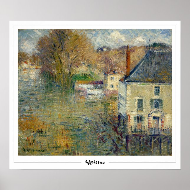 Póster de arte de Gustave Loiseau Zedign #402 (Frente)