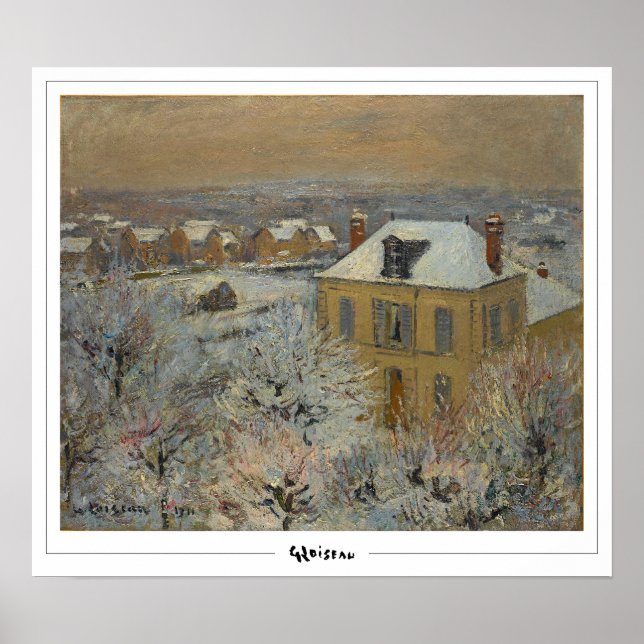 Póster de arte de Gustave Loiseau Zedign #72 (Frente)