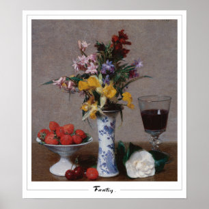 Póster de arte de Henri Fantin-Latour Zedign #15