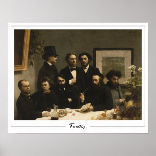 Póster de arte de Henri Fantin-Latour Zedign #522