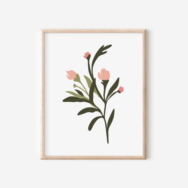Póster de Arte de Ilustración de Flores Silvestres (Subido por el creador)