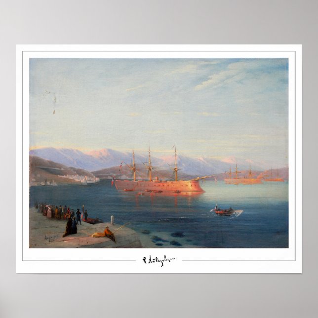 Póster de arte de Ivan Aivazovsky Zedign #161 (Frente)