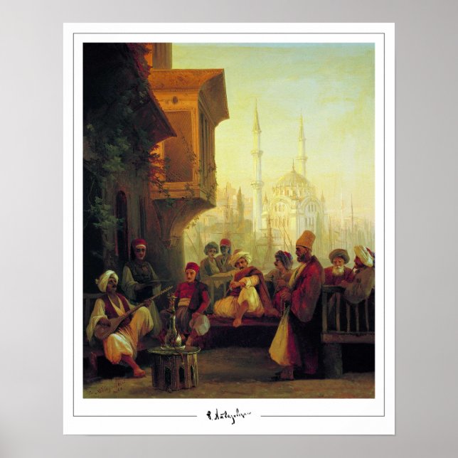Póster de arte de Ivan Aivazovsky Zedign #221 (Frente)