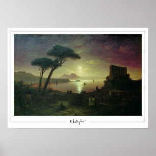 Póster de arte de Ivan Aivazovsky Zedign #351
