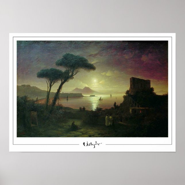 Póster de arte de Ivan Aivazovsky Zedign #351 (Frente)