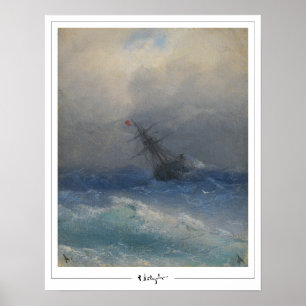 Póster de arte de Ivan Aivazovsky Zedign #470