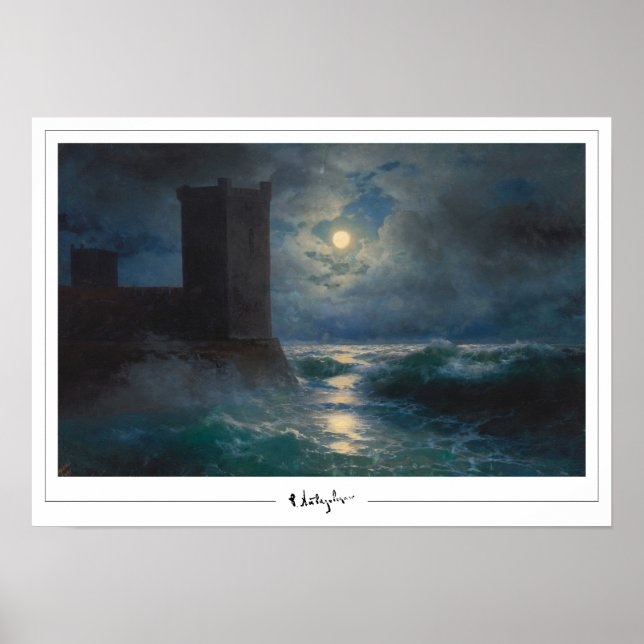 Póster de arte de Ivan Aivazovsky Zedign #473 (Frente)