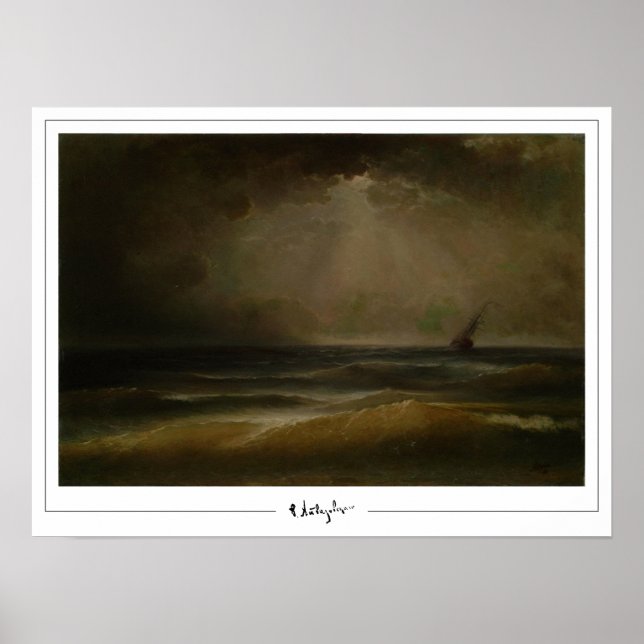 Póster de arte de Ivan Aivazovsky Zedign #552 (Frente)