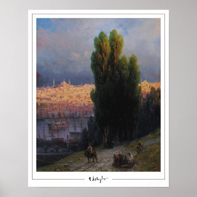 Póster de arte de Ivan Aivazovsky Zedign #629 (Frente)