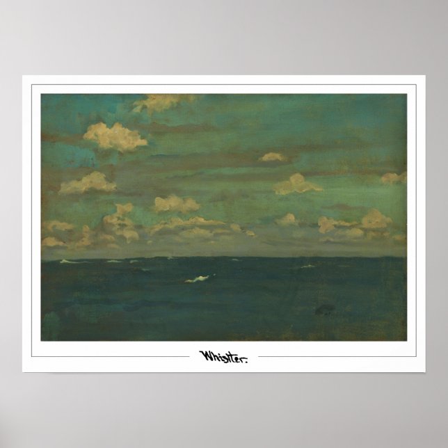 Póster de arte de James McNeill Whistler Zedign #2 (Frente)