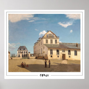 Póster de arte de Jean-Baptiste-Camille Corot #434