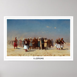 Póster de arte de Jean-Léon Gérôme Zedign #106