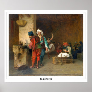 Póster de arte de Jean-Léon Gérôme Zedign #118