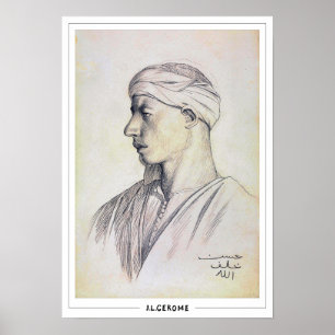 Póster de arte de Jean-Léon Gérôme Zedign #12