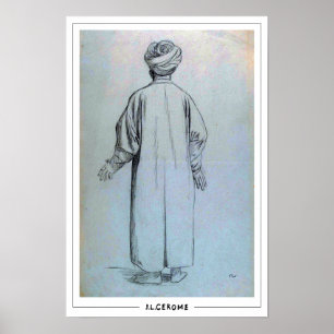 Póster de arte de Jean-Léon Gérôme Zedign #168