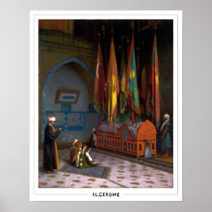 Póster de arte de Jean-Léon Gérôme Zedign #338