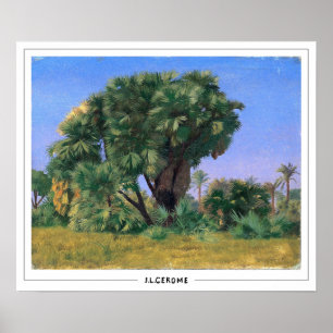 Póster de arte de Jean-Léon Gérôme Zedign #353