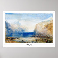 Póster de arte de JMW Turner Zedign #12-2