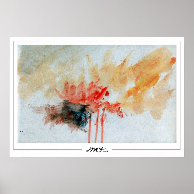 Póster de arte de JMW Turner Zedign #151 (Frente)
