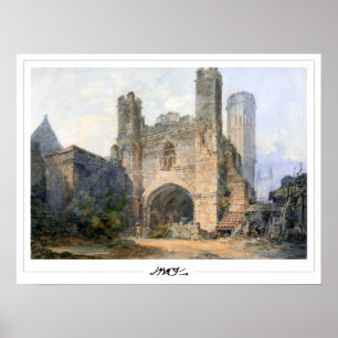 Póster de arte de JMW Turner Zedign #24