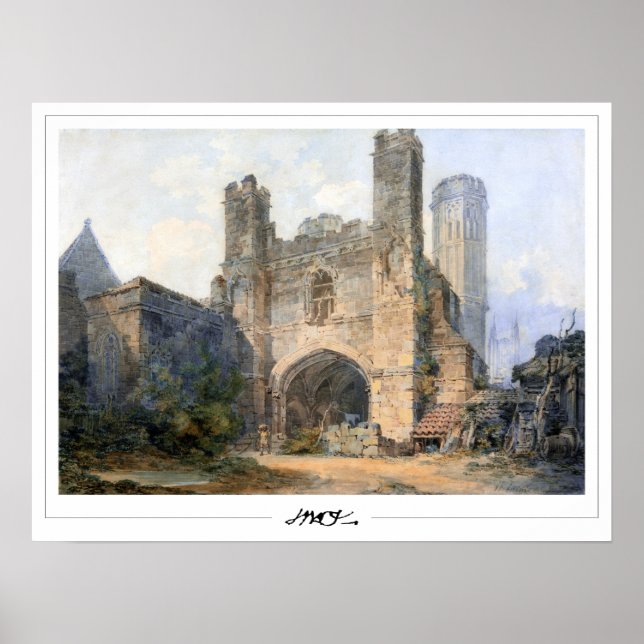 Póster de arte de JMW Turner Zedign #24 (Frente)